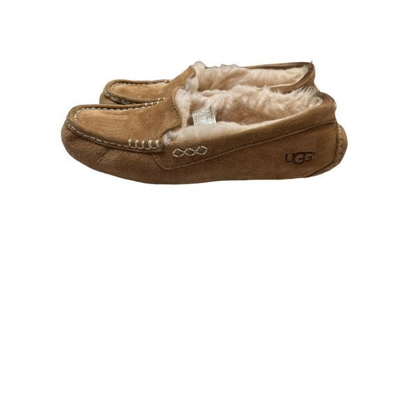 UGG Ansley Slipper for Women, US Size 7 - Chestnut Brown See Note Re:size - Picture 4 of 7